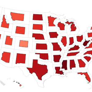 Non- contigous cartogram