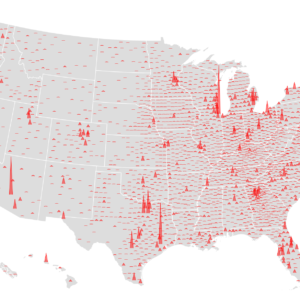 Spike map